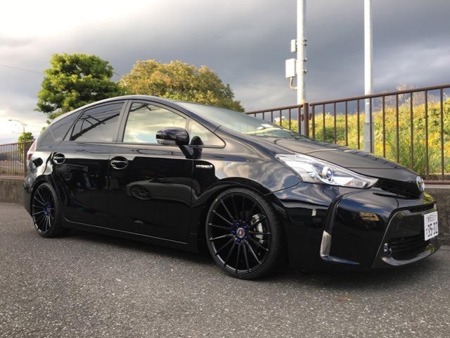 トヨタ プリウスa 1 8s プレミアオートジャパン 中古車販売買取 タイヤ交換専門店 静岡県静岡市