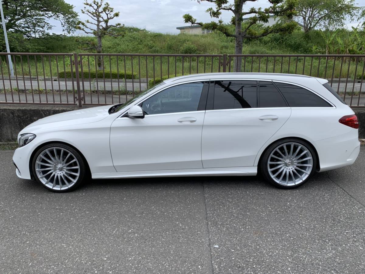 メルセデスベンツ C180 ステーションワゴン アバンギャルド C63look ローダウンaw プレミアオートジャパン 中古車 販売買取 タイヤ交換専門店 静岡県静岡市